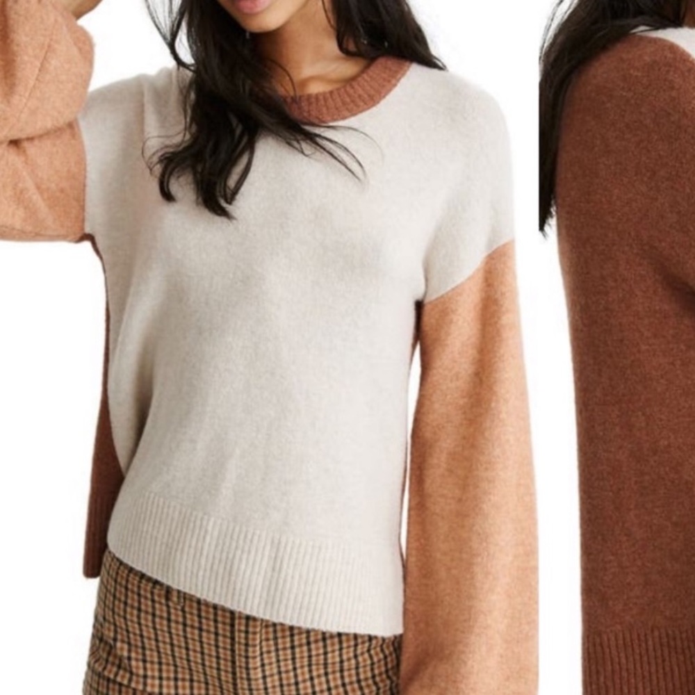 Madewell Tricolor Sweater Size XS
